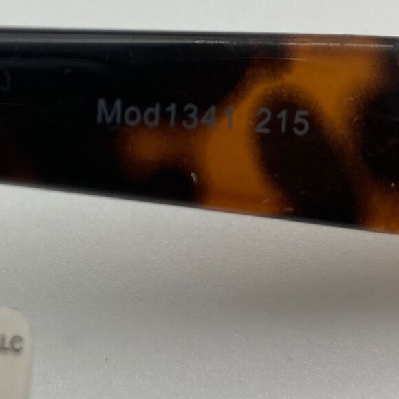 NWT Oscar De La Renta  Brown Tortoise Sunglasses Side Gold Tone Logo Mod 1341215 - Picture 11 of 11